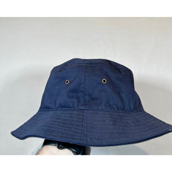 Fersten Worldwide Style # FP716 Penn 23 Navy Bucket Beach Hat 100% Cotton - Picture 6 of 9